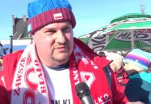 Ząb kibicuje skoczkom