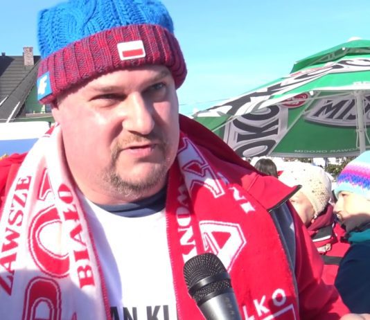 Ząb kibicuje skoczkom