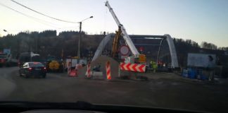 Bez świateł przez Biały Dunajec