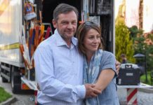 Zdjęcia z planu filmowego o Macieju Berbece