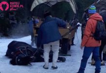 Koń przewrócił się na drodze do Morskiego Oka