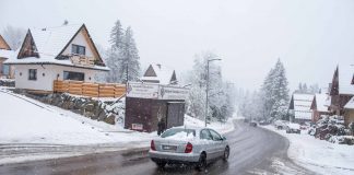 W Zakopanem pada śnieg (zdjęcia)