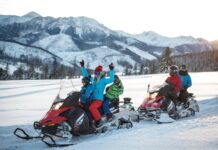 Skutery śnieżne w Zakopanem