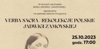 Verba Sacra – Rekolekcje Polskie Jadwigi Zamoyskiej